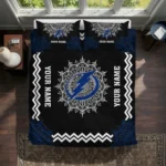Custom Tampa Bay Lightning Mandala Lacework Bedding Set Best Selling