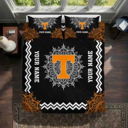 Custom Tennessee Volunteers Mandala Lacework Bedding Set Best Selling