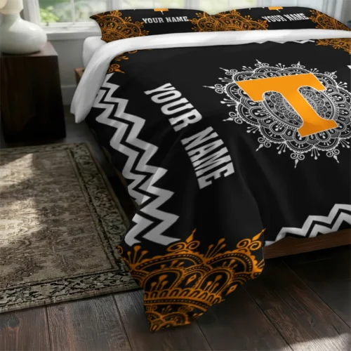Custom Tennessee Volunteers Mandala Lacework Bedding Set Fashion Forward