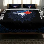 Custom Toronto Blue Jays Mandala Lacework Bedding Set Best Selling