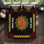 Custom Usc Trojans Mandala Lacework Bedding Set Best Selling