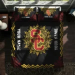 Custom Usc Trojans Mandala Lacework Bedding Set Best Selling