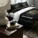 Custom Vegas Golden Knights Mandala Lacework Bedding Set Best Selling