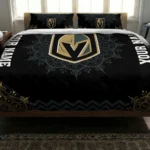 Custom Vegas Golden Knights Mandala Lacework Bedding Set Best Selling