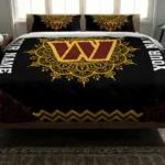 Custom Washington Commanders Mandala Lacework Bedding Set Best Selling