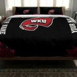 Custom Western Kentucky Hilltoppers Mandala Lacework Bedding Set Best Selling