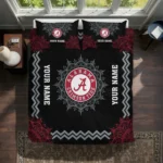 Customized Alabama Crimson Tide Mandala Lacework Bedding Set Best Selling