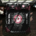 Customized Alabama Crimson Tide Mandala Lacework Bedding Set Best Selling