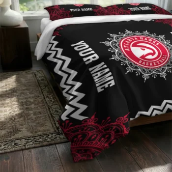 Customized Atlanta Hawks Mandala Lacework Bedding Set Fashion Forward