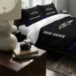 Customized Baltimore Ravens Mandala Lacework Bedding Set Best Selling