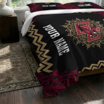 Customized Boston College Eagles Mandala Lacework Bedding Set Fashion Forward