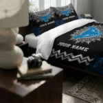 Customized Buffalo Bulls Mandala Lacework Bedding Set Best Selling