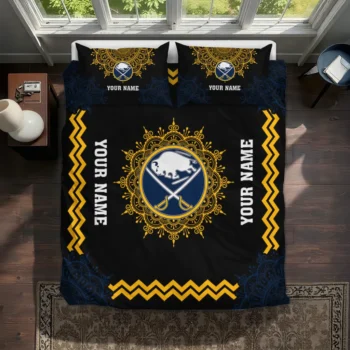 Customized Buffalo Sabres Mandala Lacework Bedding Set Best Selling