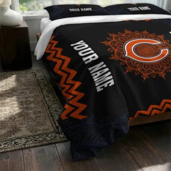 Customized Chicago Bears Mandala Lacework Bedding Set Fashion Forward