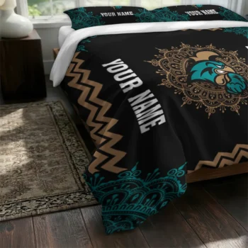 Customized Coastal Carolina Chanticleers Mandala Lacework Bedding Set Fashion Forward