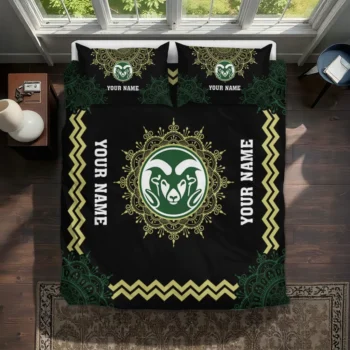 Customized Colorado State Rams Mandala Lacework Bedding Set Best Selling