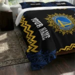 Customized Golden State Warriors Mandala Lacework Bedding Set Best Selling