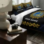 Customized Golden State Warriors Mandala Lacework Bedding Set Best Selling