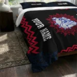 Customized Gonzaga Bulldogs Mandala Lacework Bedding Set Best Selling