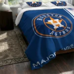 Customized Houston Astros Mlb Logo Bedding Set Best Selling