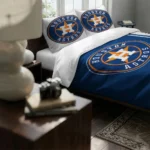 Customized Houston Astros Mlb Logo Bedding Set Best Selling