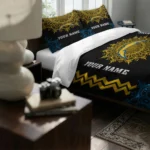 Customized Los Angeles Chargers Mandala Lacework Bedding Set Best Selling