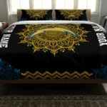 Customized Los Angeles Chargers Mandala Lacework Bedding Set Best Selling