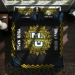 Customized Marquette Golden Eagles Mandala Lacework Bedding Set Best Selling