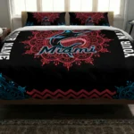 Customized Miami Marlins Mandala Lacework Bedding Set Best Selling
