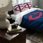Customized Minnesota Twins Mlb Logo Bedding Set Best Selling