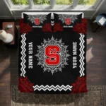 Customized Nc State Wolfpack Mandala Lacework Bedding Set Best Selling