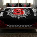 Customized Nc State Wolfpack Mandala Lacework Bedding Set Best Selling