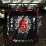 Customized Nc State Wolfpack Mandala Lacework Bedding Set Best Selling