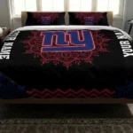 Customized New York Giants Mandala Lacework Bedding Set Best Selling