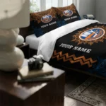 Customized New York Islanders Mandala Lacework Bedding Set Best Selling