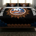 Customized New York Islanders Mandala Lacework Bedding Set Best Selling