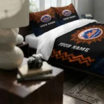 Customized New York Mets Mandala Lacework Bedding Set Best Selling