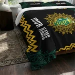 Customized North Dakota State Bison Mandala Lacework Bedding Set Best Selling