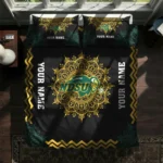 Customized North Dakota State Bison Mandala Lacework Bedding Set Best Selling