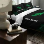 Customized North Texas Mean Green Mandala Lacework Bedding Set Best Selling