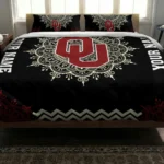 Customized Oklahoma Sooners Mandala Lacework Bedding Set Best Selling