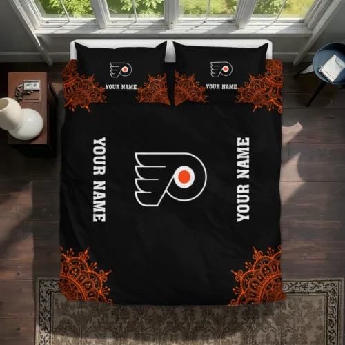 Customized Philadelphia Flyers Mandala Lacework Bedding Set Best Selling