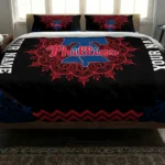 Customized Philadelphia Phillies Mandala Lacework Bedding Set Best Selling