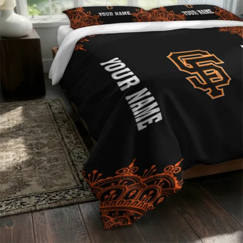 Customized San Francisco Giants Mandala Lacework Bedding Set Fashion Forward