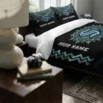Customized Seattle Kraken Mandala Lacework Bedding Set Best Selling