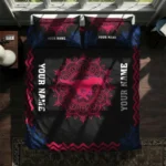 Customized Smu Mustangs Mandala Lacework Bedding Set Best Selling