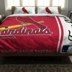 Customized St Louis Cardinals Mlb Logo Bedding Set Best Selling