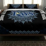 Customized Tampa Bay Rays Mandala Lacework Bedding Set Best Selling