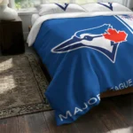 Customized Toronto Blue Jays Mlb Logo Bedding Set Best Selling
