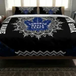 Customized Toronto Maple Leafs Mandala Lacework Bedding Set Best Selling